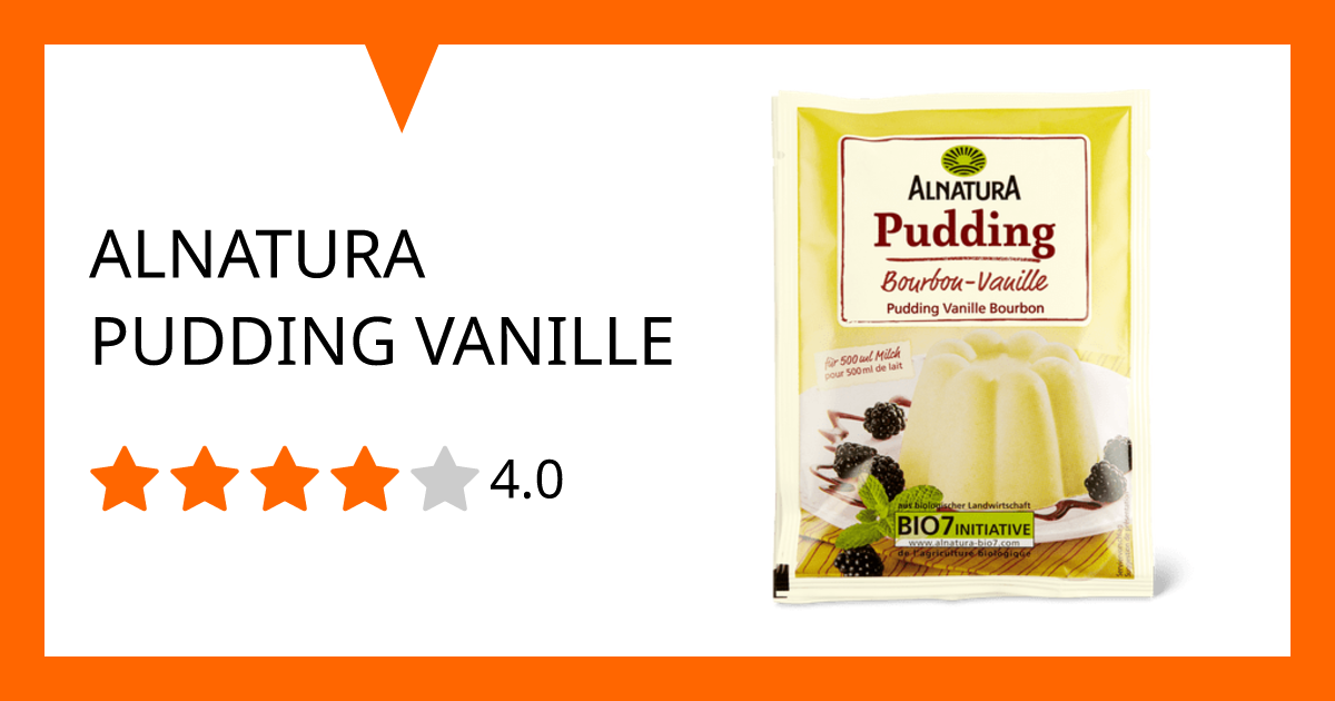 ALNATURA PUDDING VANILLE Migros Migipedia