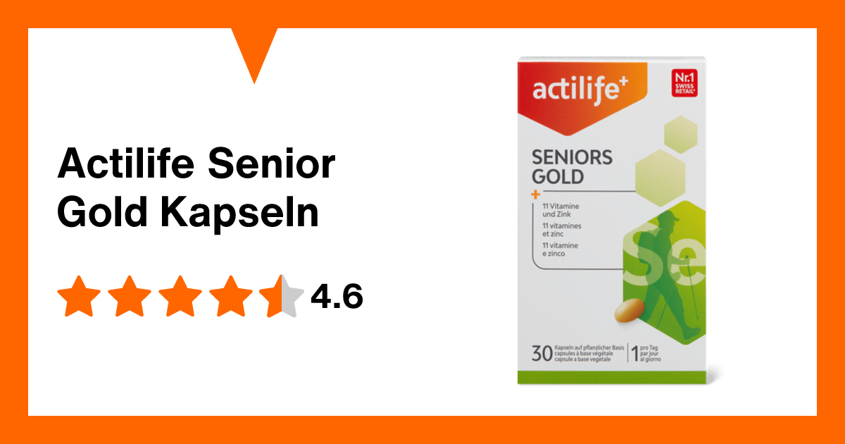 Actilife Senior Gold Kapseln | Migros Migipedia