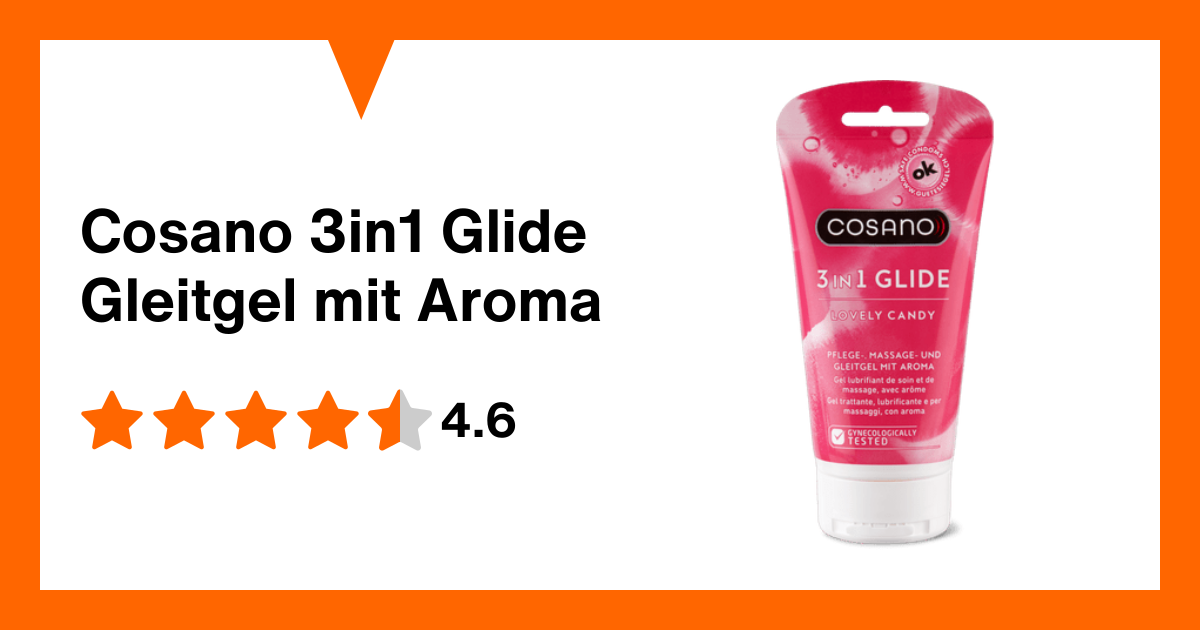 Cosano 3in1 Glide Gleitgel mit Aroma