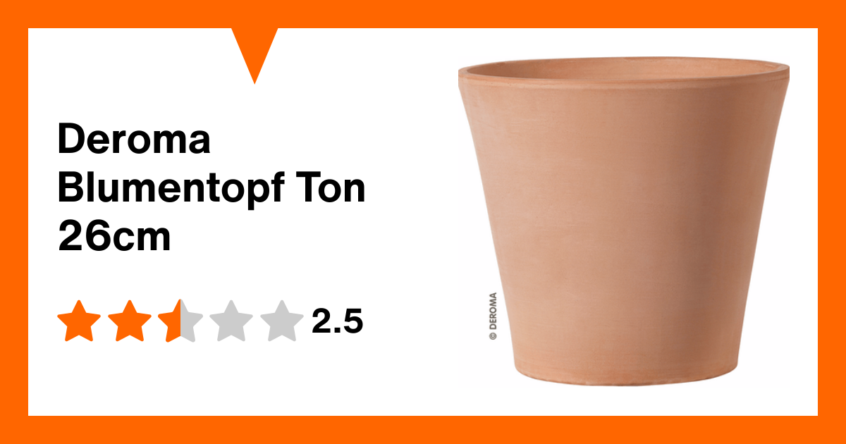 Deroma Blumentopf Ton 26cm | Migros Migipedia