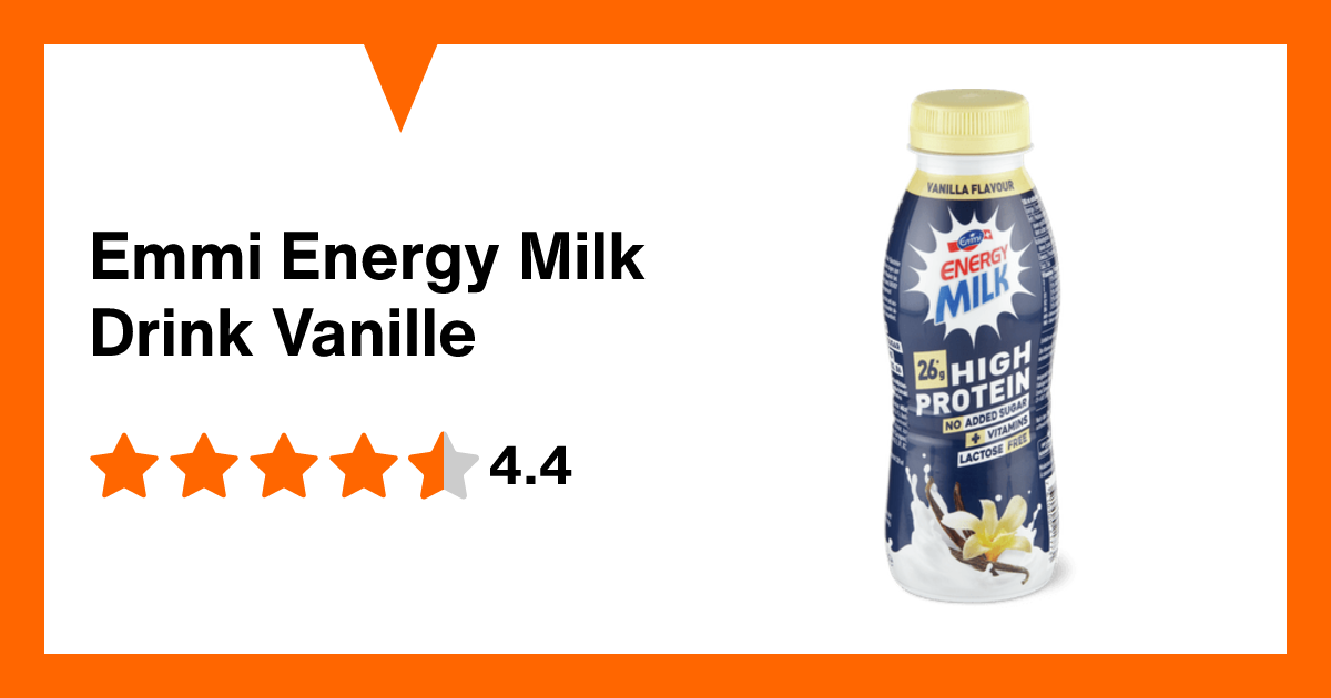 Emmi Energy Milk Drink Vanille | Migros Migipedia