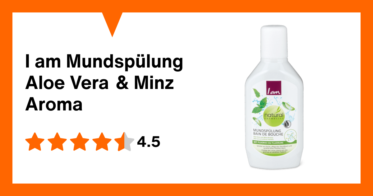 I am Mundsplung Aloe Vera & Minz Aroma | Migros Migipedia