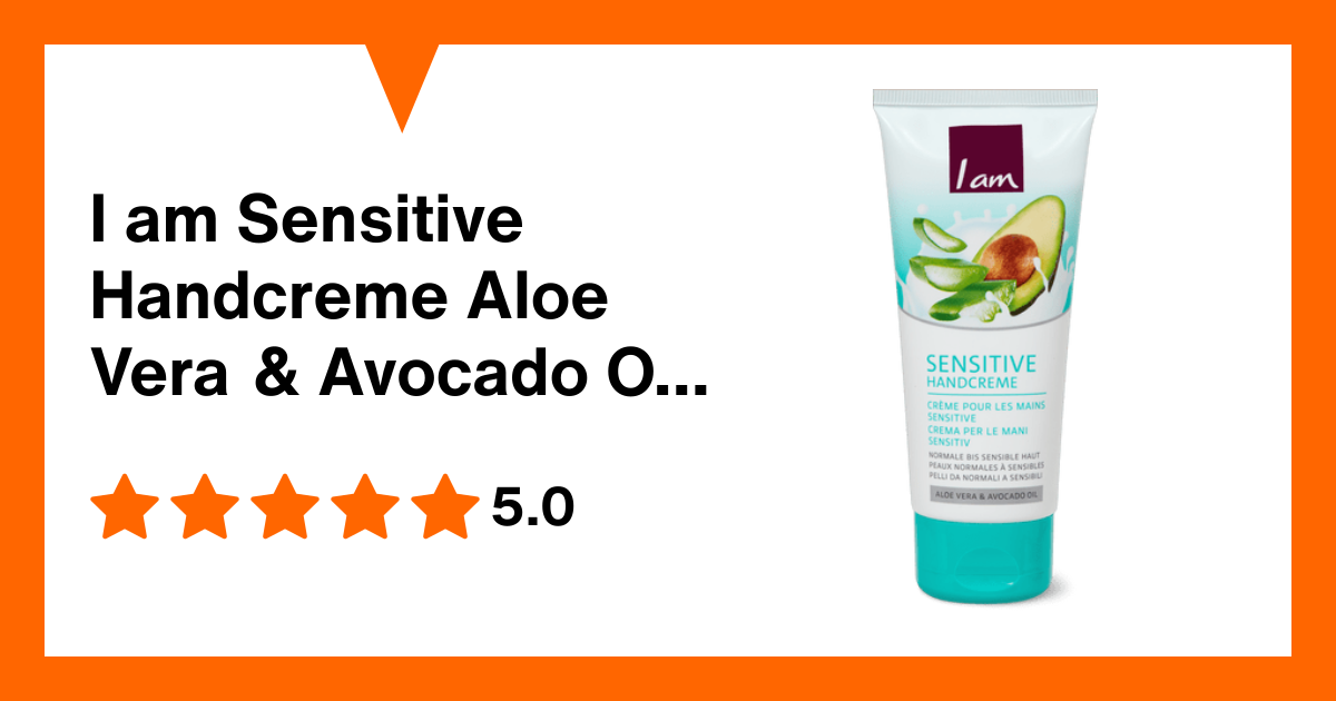 I am Sensitive Handcreme Aloe Vera & Avocado Oil | Migros Migipedia