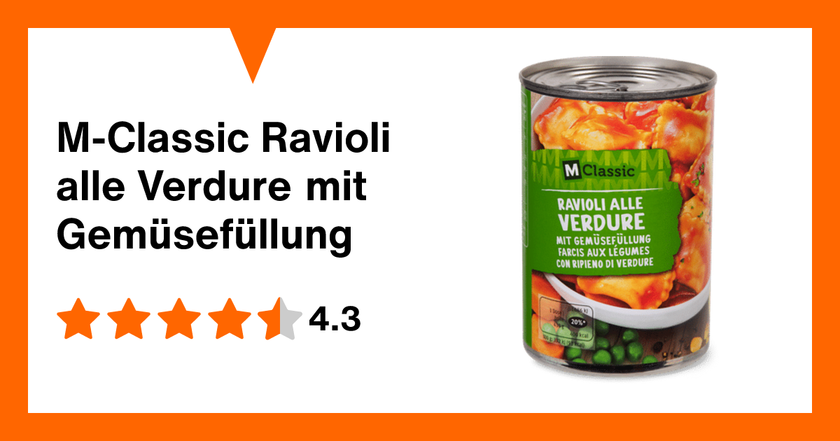 aggi Ravioli in Toatensauce 800g