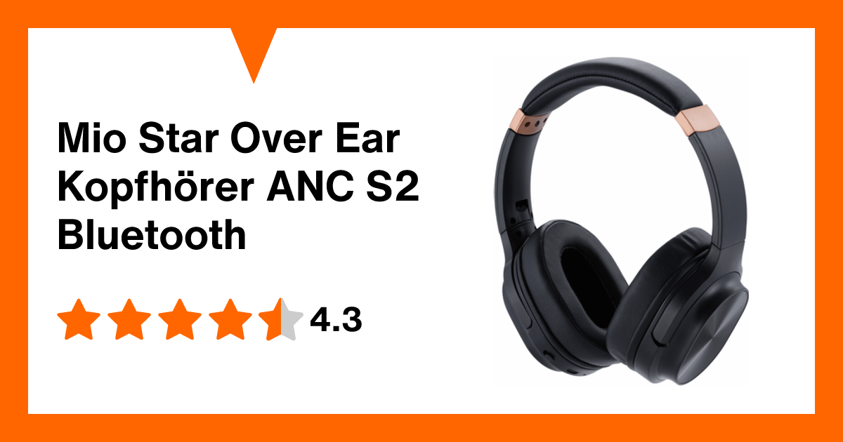 Mio Star Over Ear Kopfhörer ANC S2 Bluetooth | Migros Migipedia