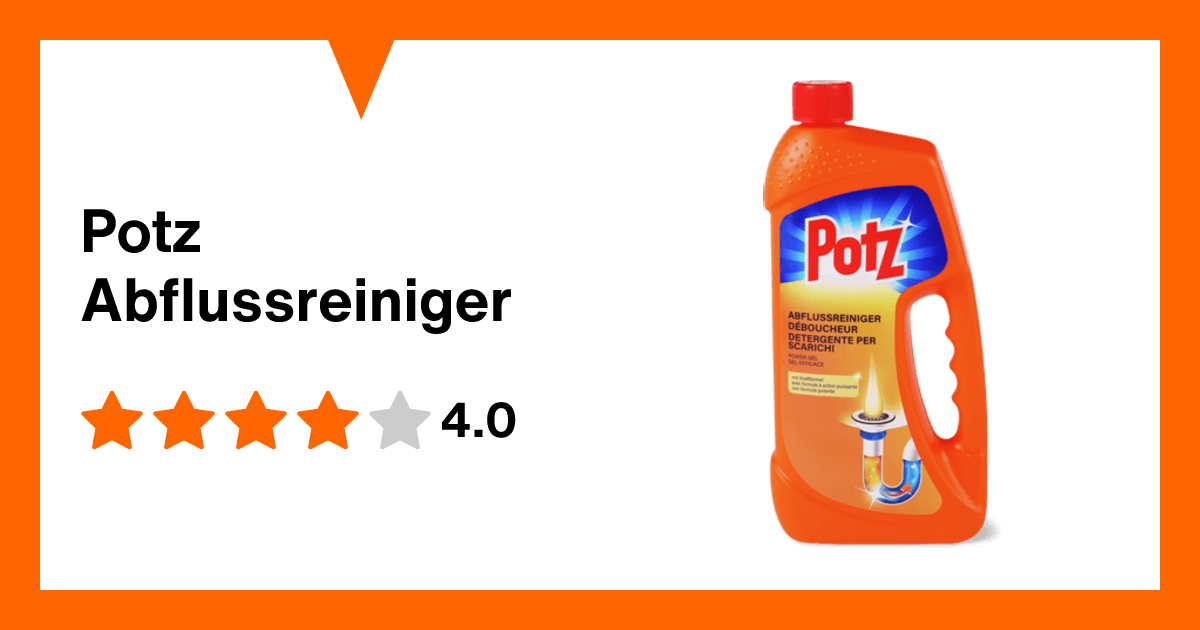 Potz Abflussreiniger | Migros Migipedia