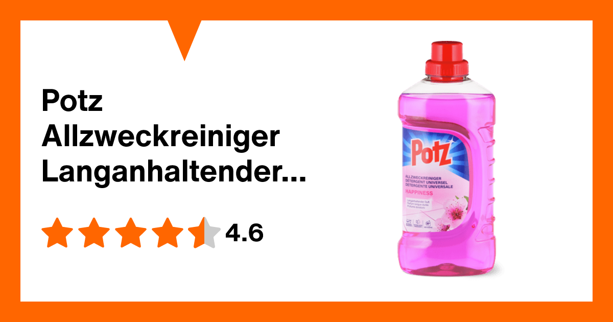 Potz Allzweckreiniger Langanhaltender Duft | Migros Migipedia