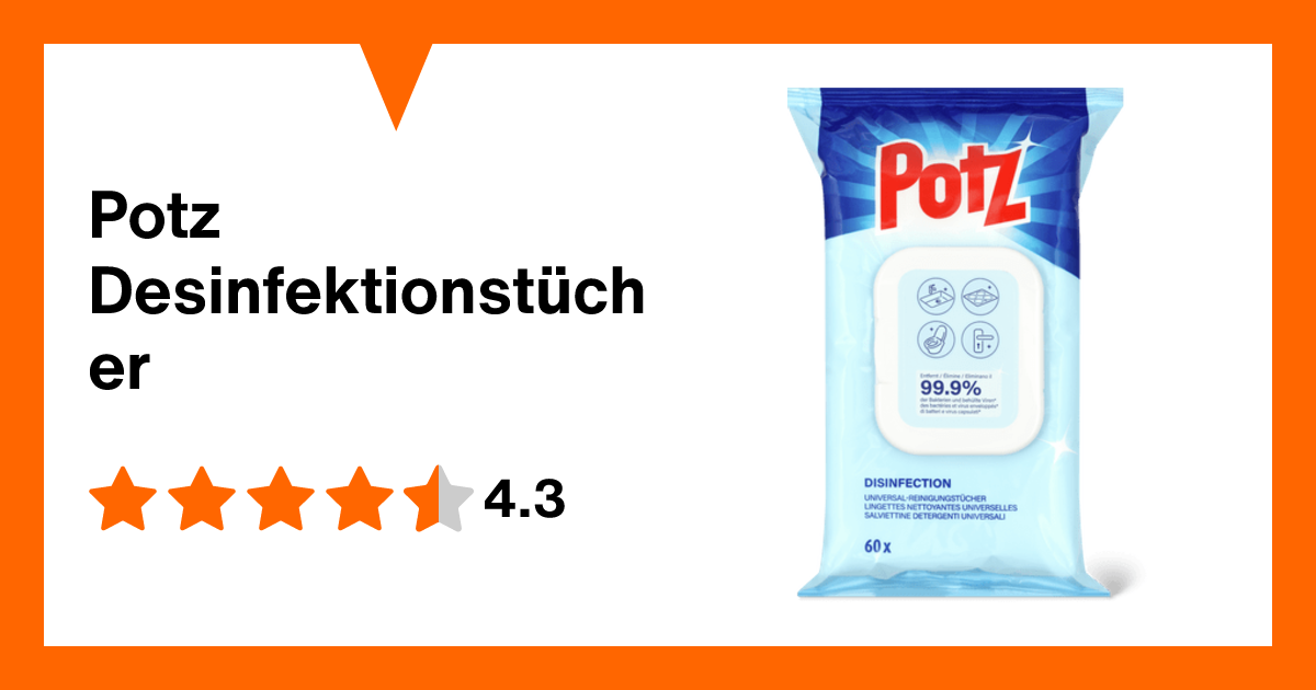 Potz Desinfektionstücher | Migros Migipedia