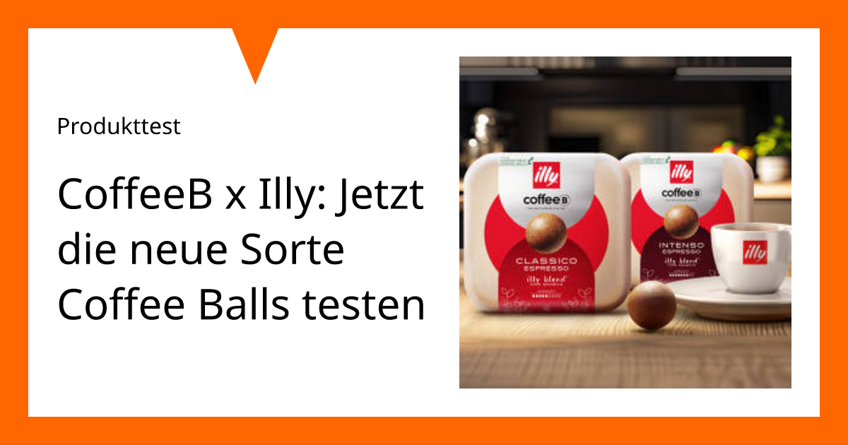 CoffeeB X Illy: Jetzt Die Neue Sorte Coffee Balls Testen ...