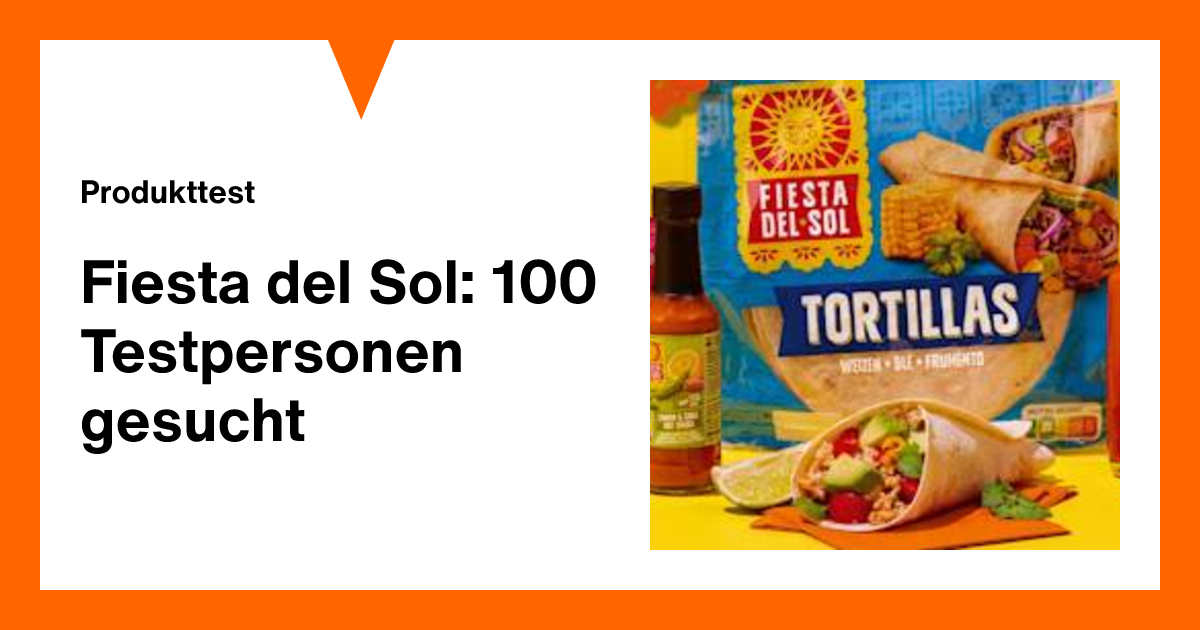 Fiesta del Sol: 100 Testpersonen gesucht | Produkttester gesucht ...