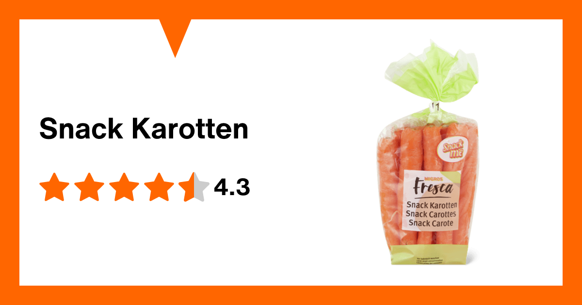 Snack Karotten | Migros Migipedia