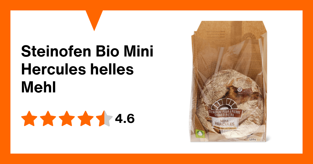 Steinofen Bio Mini Hercules helles Mehl | Migros Migipedia