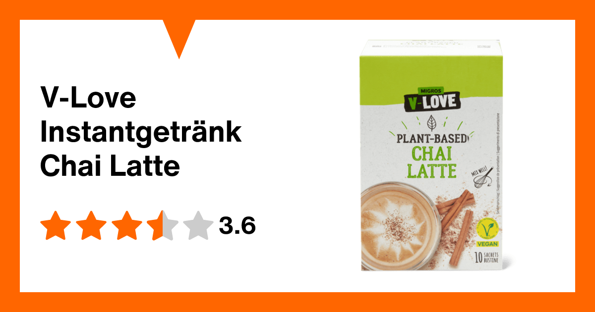 V-Love Instantgetränk Chai Latte | Migros Migipedia