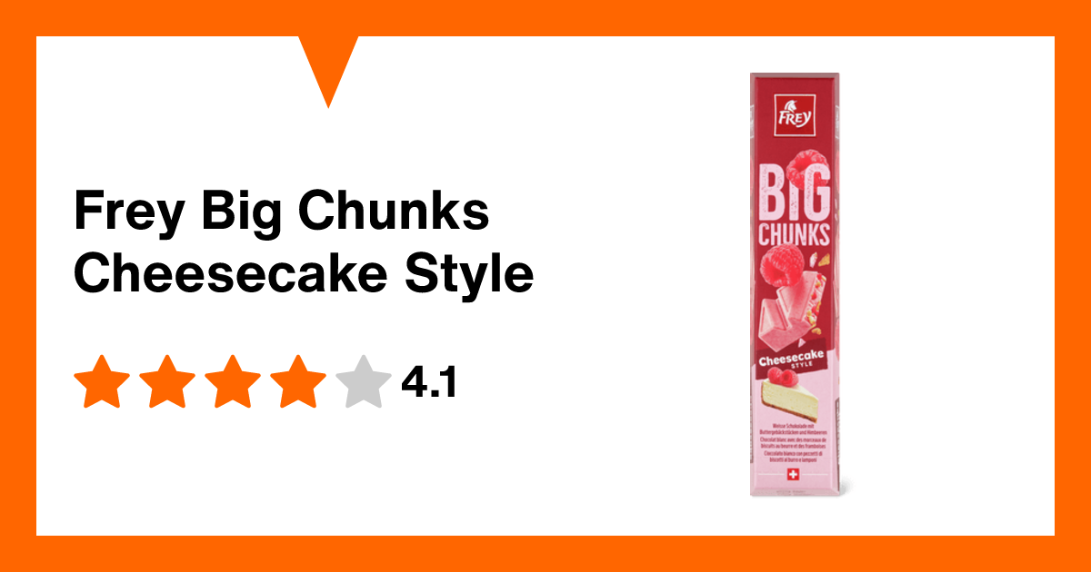 Frey Big Chunks Cheesecake Style | Migros Migipedia