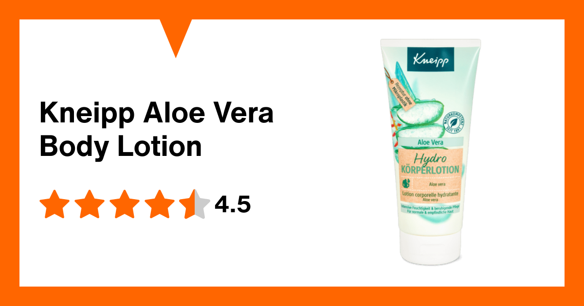 Kneipp Aloe Vera Body Lotion | Migros Migipedia