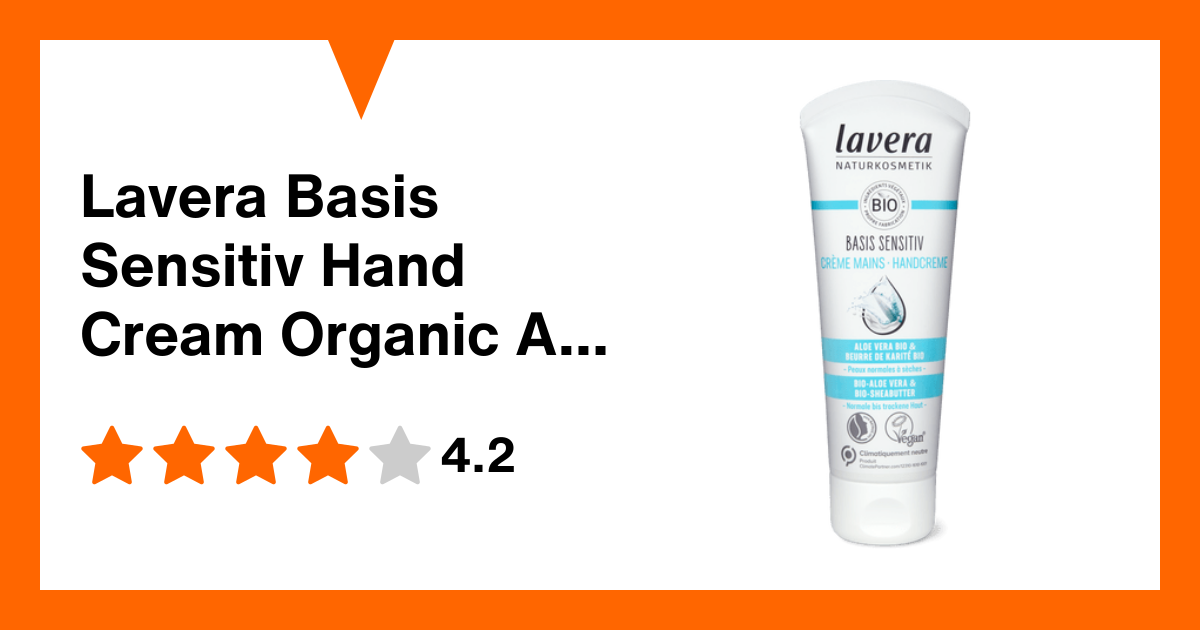 Lavera Basis Sensitiv Hand Cream Organic Aloe Vera & Organic Shea Butter,  Normal to Dry Skin | Migros Migipedia