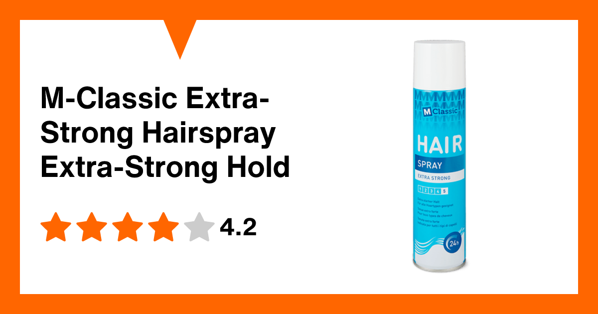 M-Classic Extra-Strong Hairspray Extra-Strong Hold | Migros Migipedia