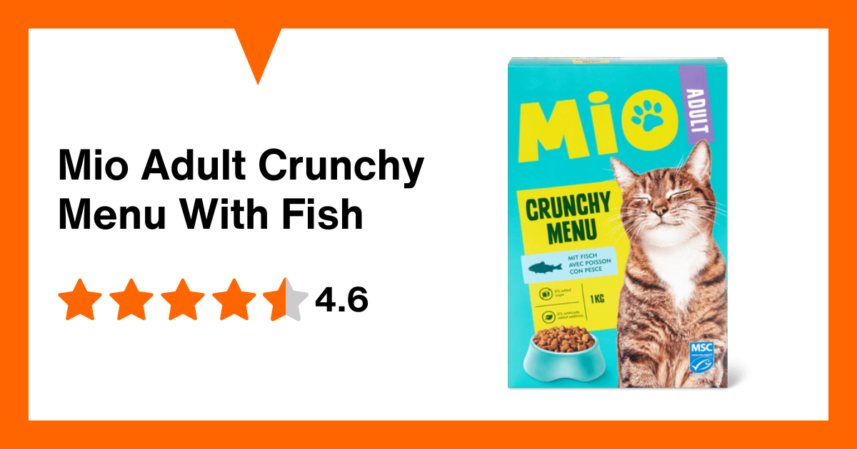 Mio Adult Crunchy Menu With Fish | Migros Migipedia